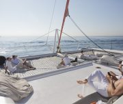 catamaran-Mallorca-Puesta de sol