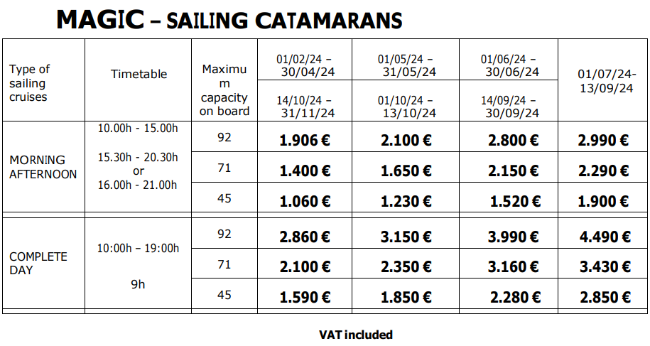 sailing mallorca catamaran s.l
