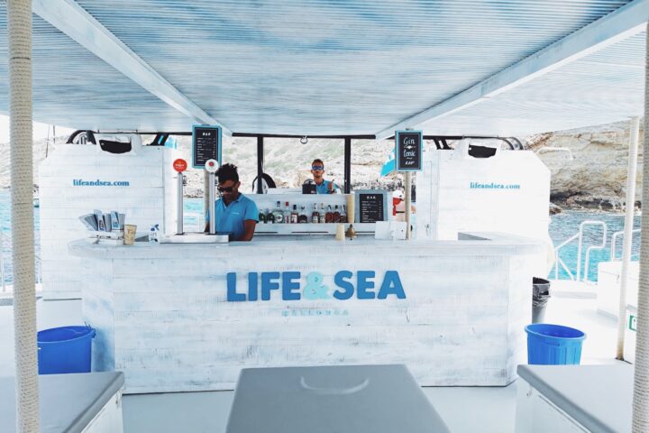 Catamaran arenal life and sea bar