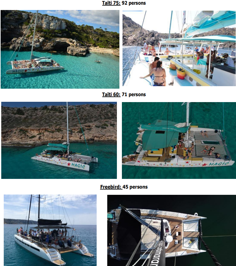 Mallorca catamarans - Catamarans Magic